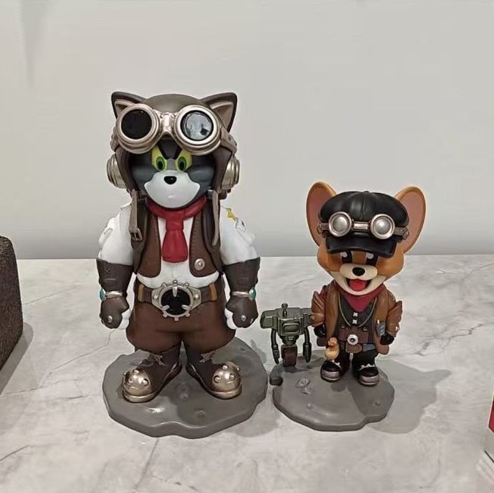 【海外正規品】 トムとジェリー チーズ惑星探検隊 フィギュア ２点セット 新品 トムとジェリーの「チーズプラネット探検隊 (Cheese Planet Expedition