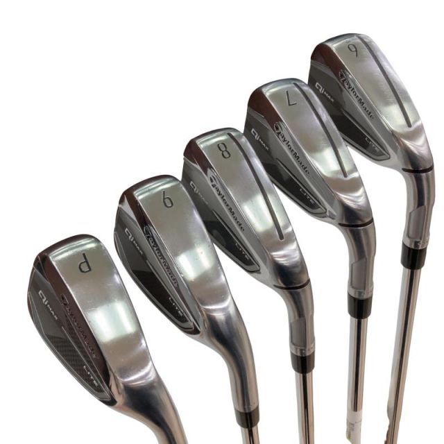 テーラーメイド Qi MAX LITE 5 S アイアンセット IR NS PRO 790 GH フレックスS メンズ 男性用 右利き 右用 Cランク ゴルフクラブ