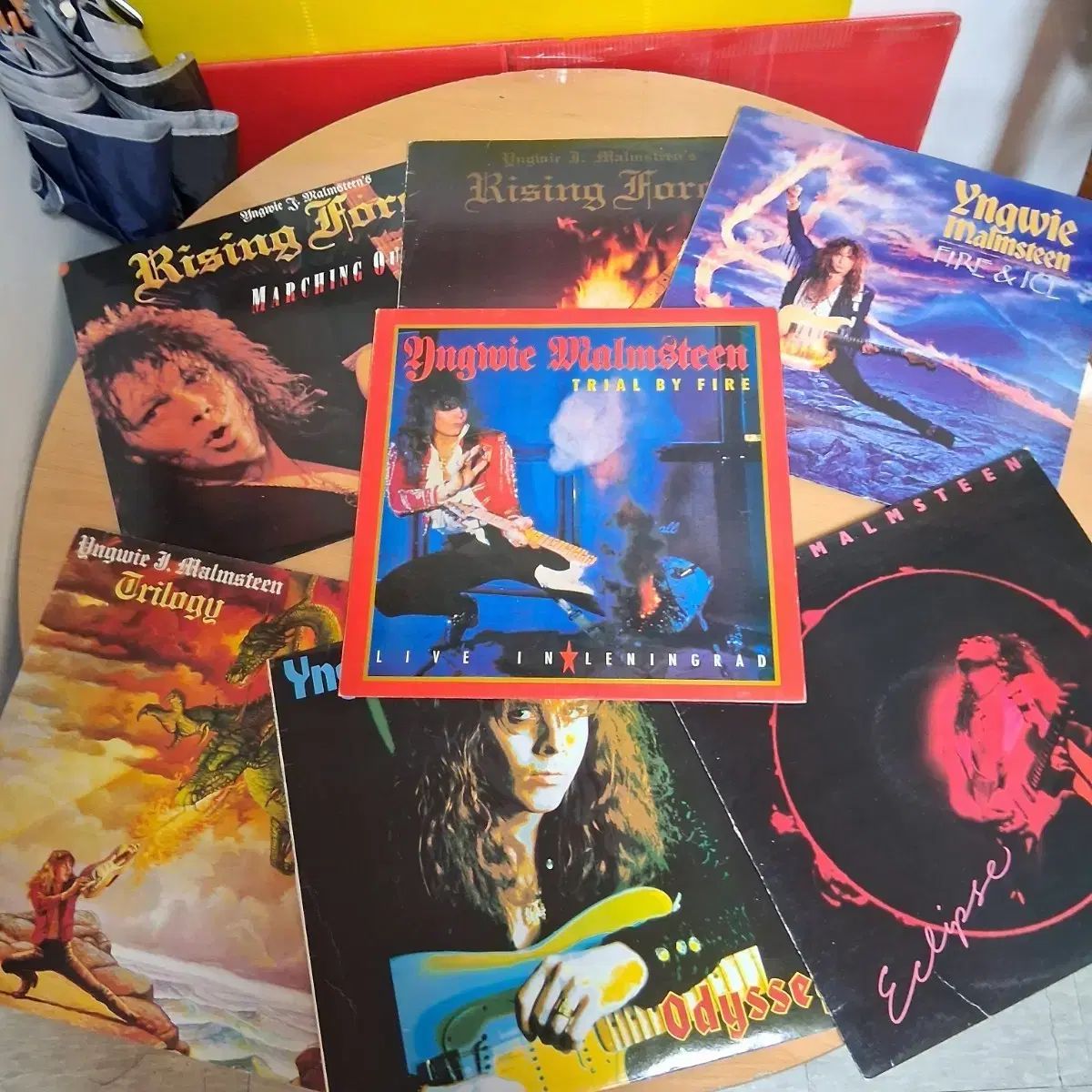 7 腸 まとめ売り 収集 ギタリスト インギュ マムスティン LP