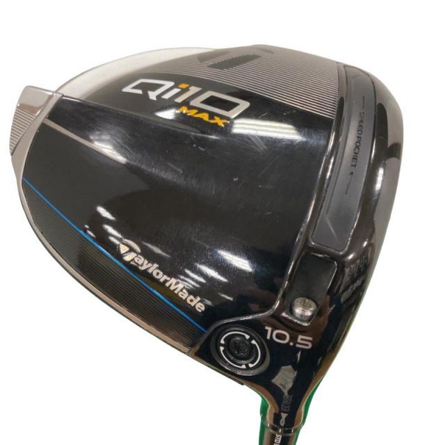 テーラーメイド Qi 10 MAX 5° ドライバー DR Diamana BLUE TM 50 フレックスR メンズ 男性用 右利き 右用 Bランク ゴルフクラブ