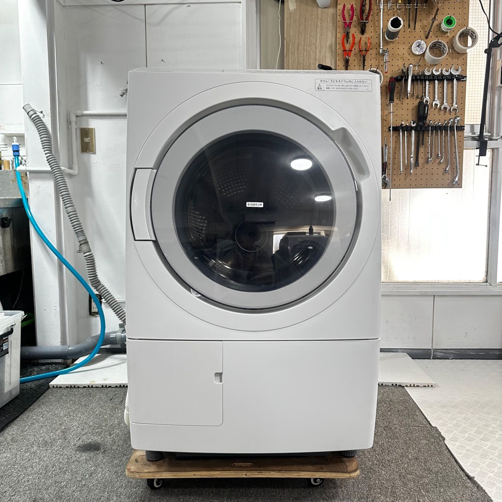  HITACHI BD SV 120 JL ドラム式洗濯機 完全分解洗浄済み ドラム式洗濯機本体 ドラム式洗濯機