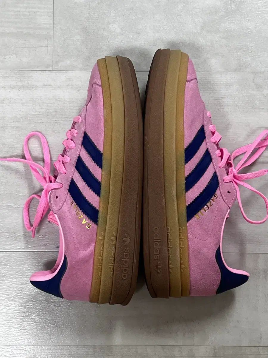  アディダス ガゼル ボールド W ピンク グロー 230 スニーカー 靴