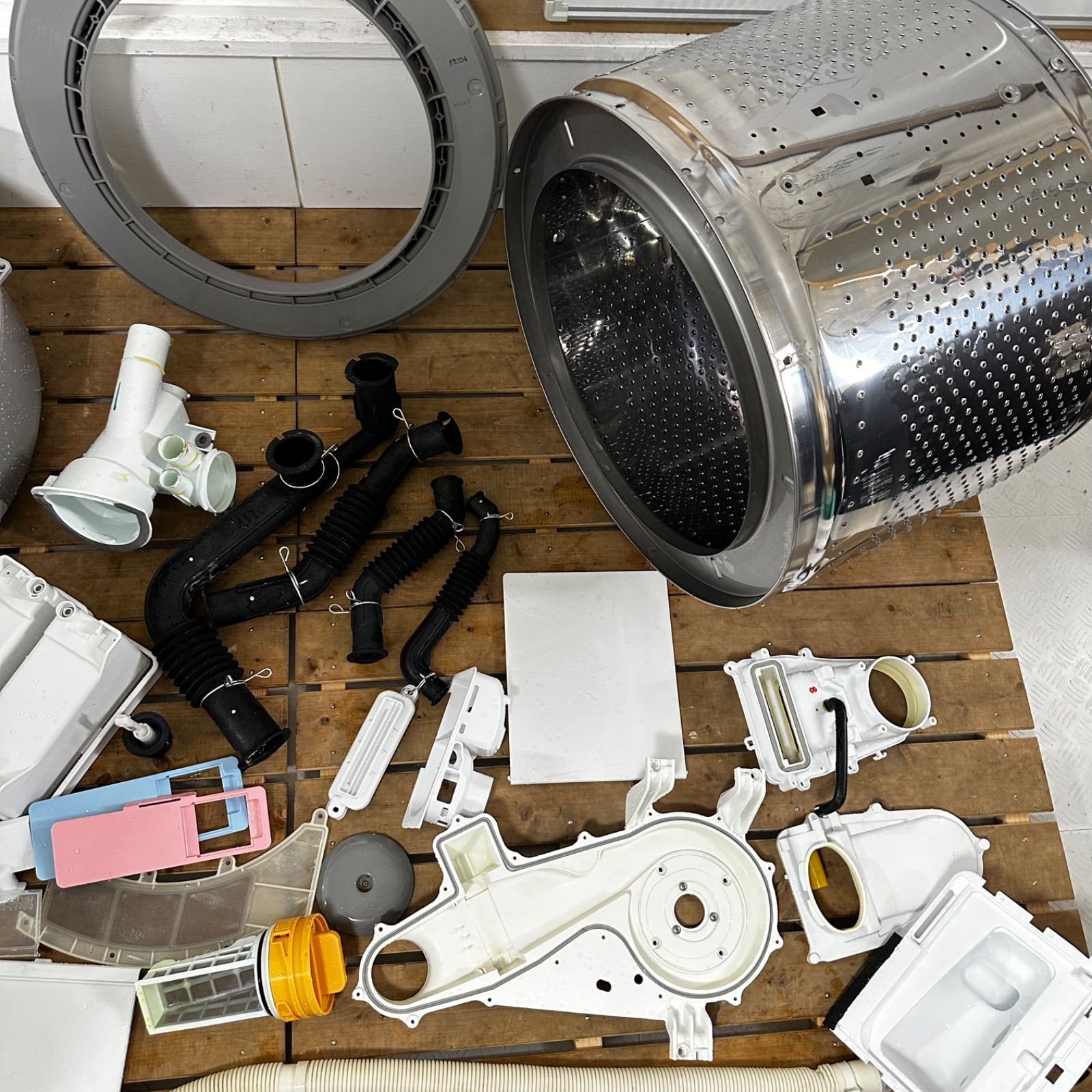  HITACHI BD SV 120 HL ドラム式洗濯機 完全分解洗浄済み ドラム式洗濯機本体 ドラム式洗濯機