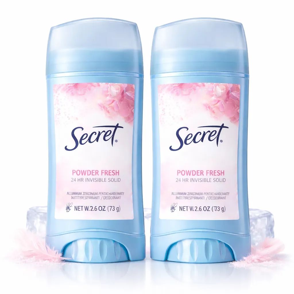 まとめ買い】Secret シークレット パウダーフレッシュ 73g ×2本