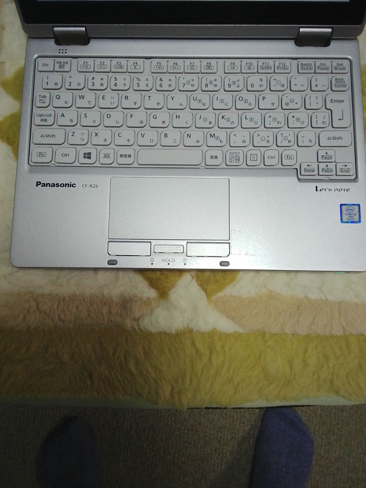 レッツノート CF RZ 6 メモリー8 GB Windows 11 超軽量