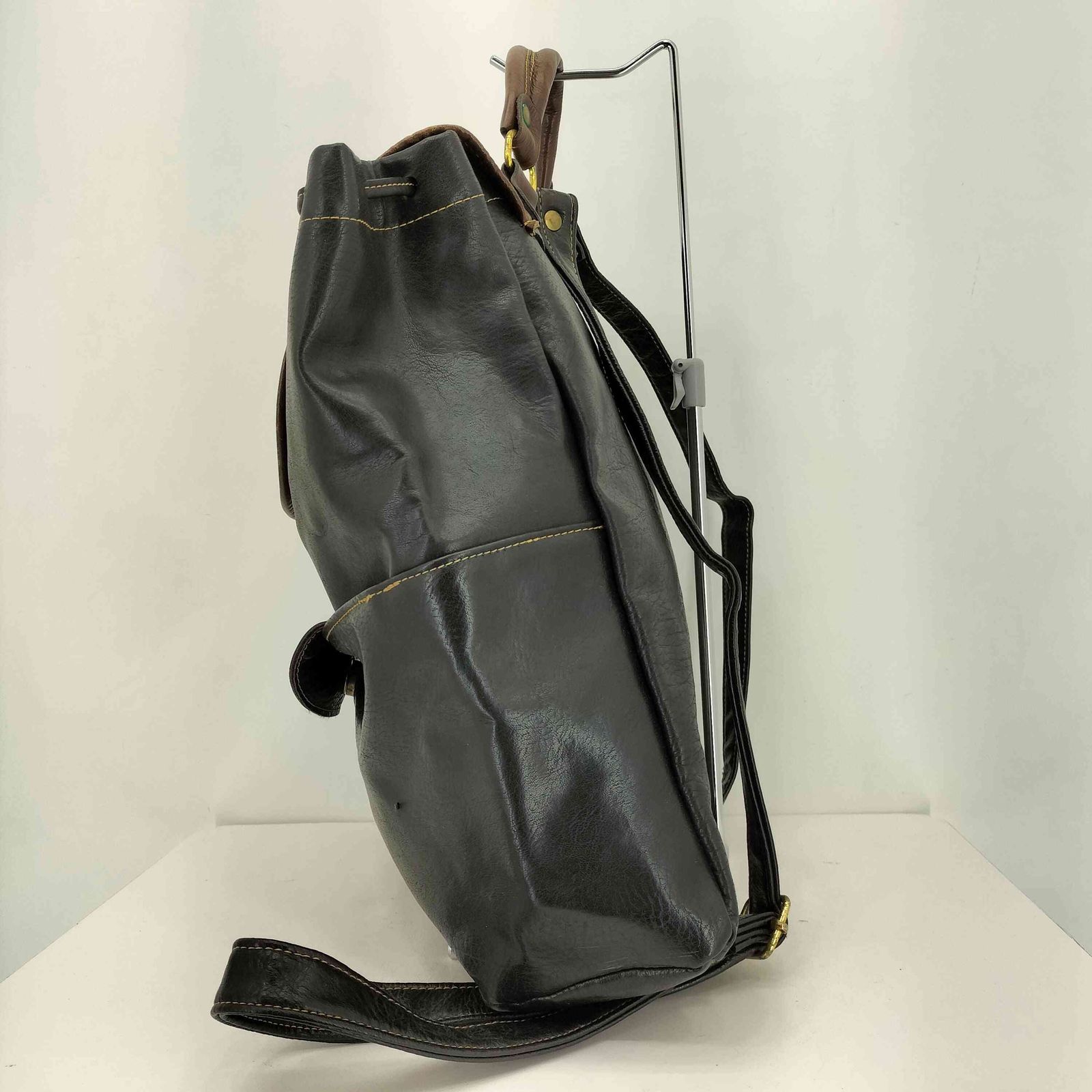 ユーズドフルギ USED古着 レザー リュック バッグパック レディース