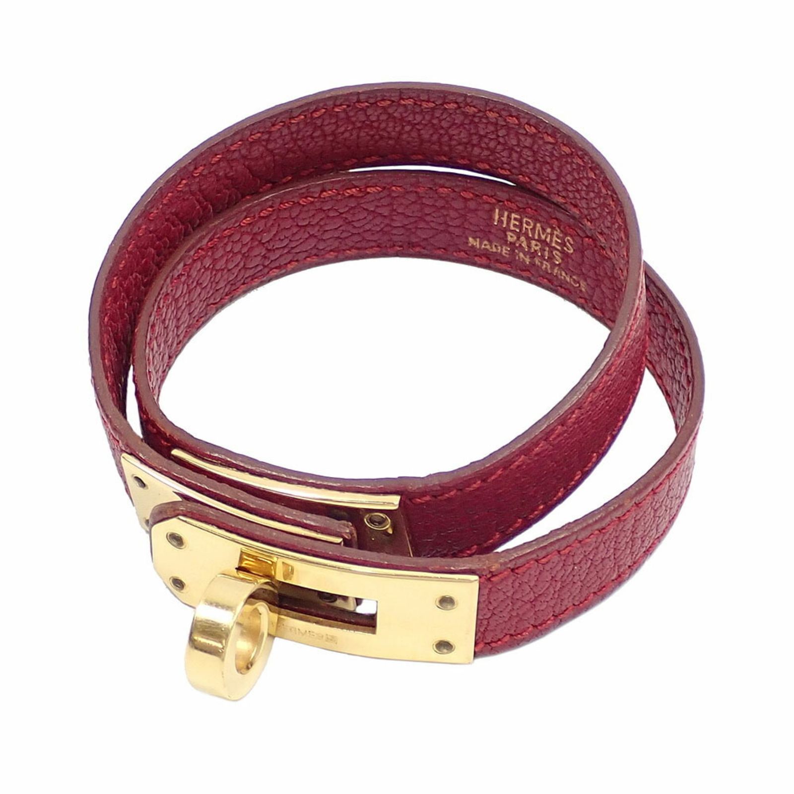 エルメス(Hermes) エルメス ブレスレット ケリー ドゥブルトゥール
