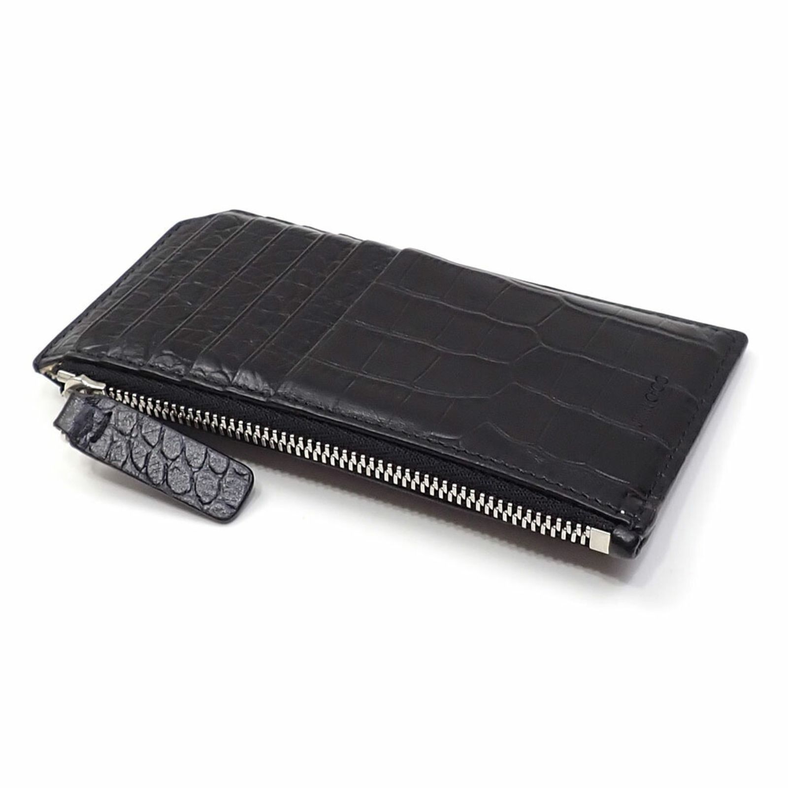 ジミーチュウ Jimmy Choo カードケース フラグメントケース ブラック 黒 レザー コインケース レディース メンズ