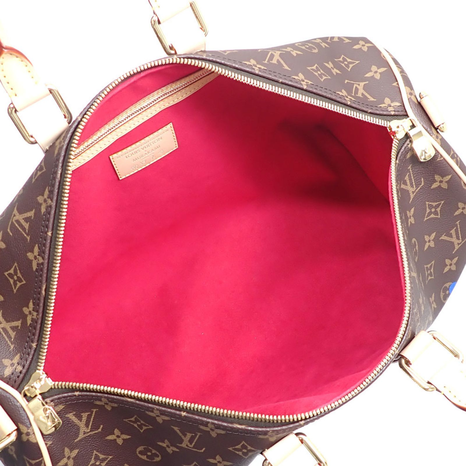 中古 ルイ・ヴィトン × 村上隆 ボストンバッグ モノグラム LV×TM キーポル・バンドリエール 45 レディース M13869 日本限定 20周年 2025AW スーパーフラット・ガーデン 2WAY ハンド ショルダー 肩掛 ルイ・ヴィトン(Louis Vuitton) ルイ・ヴィトン × 村上隆 ボストン