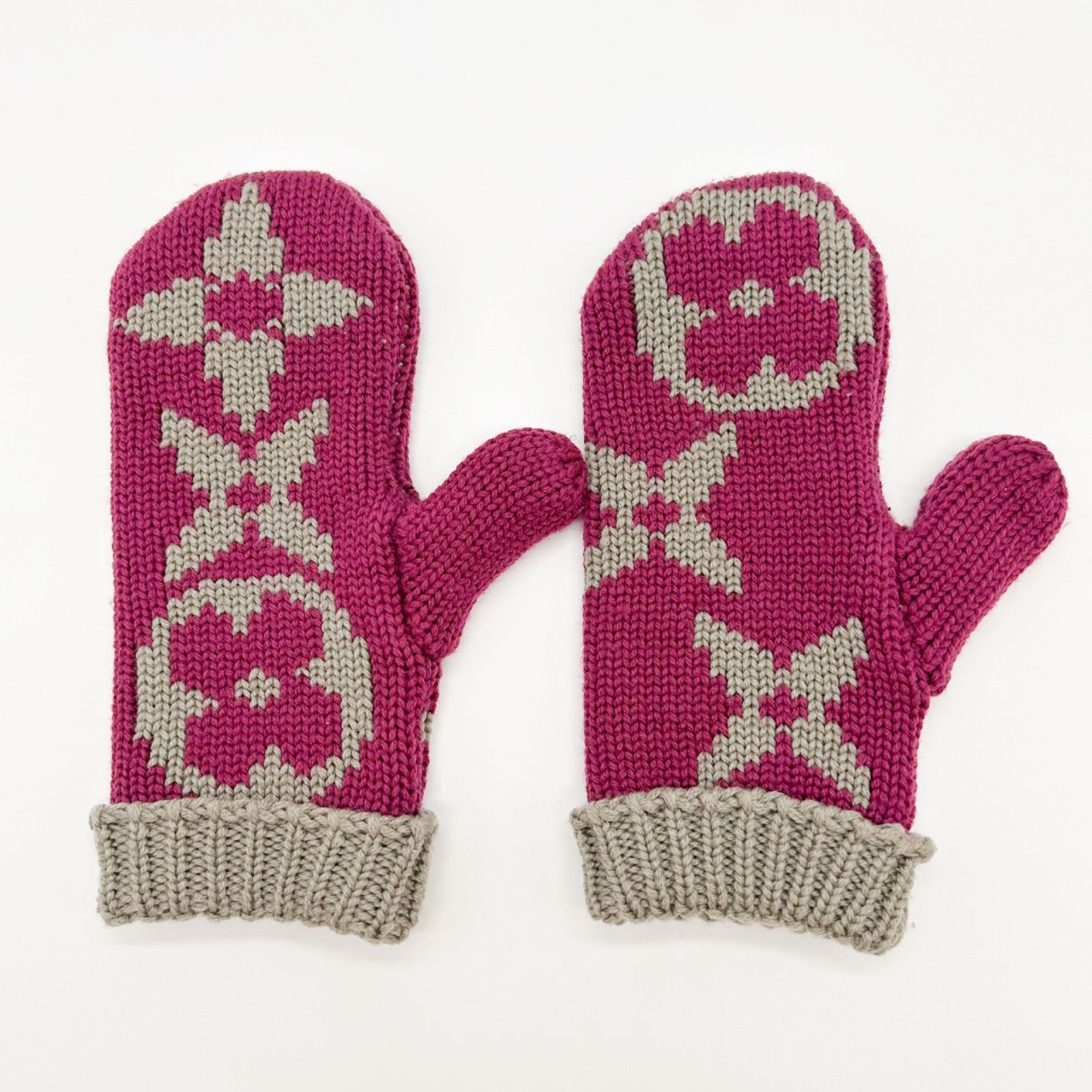 LOUIS VITTON ルイヴィトン 手袋 グローブ モーフル グランフロア ニット パープル ウール レディース ヴィトン LV プレゼント