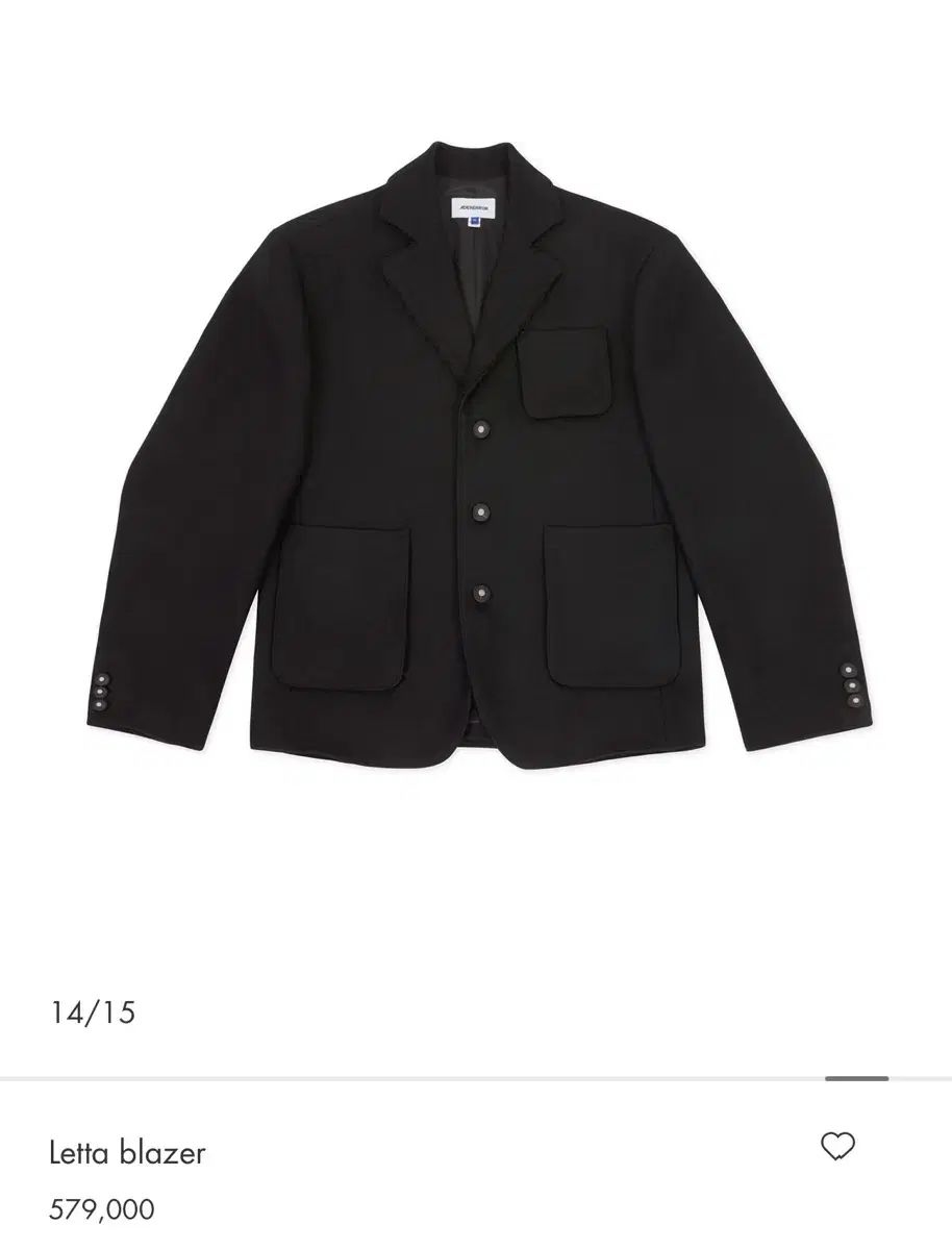 ADER ERROR アーダーエラー レタ ブレーザー letta blazer M