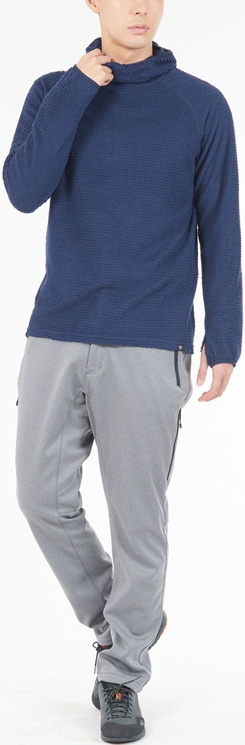  ミレー MILLET アウトドア THROUGH WARM HOODIE M N 3721 CASTELROCK キャンプ必需品 フリース トップス