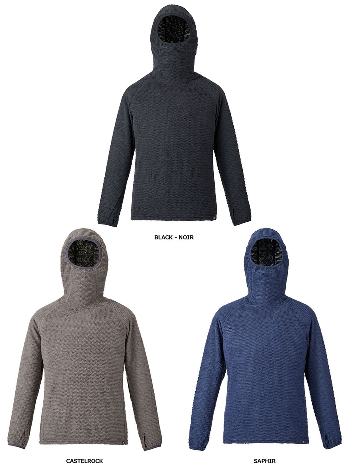 ミレー MILLET アウトドア THROUGH WARM HOODIE M N 3721 CASTELROCK