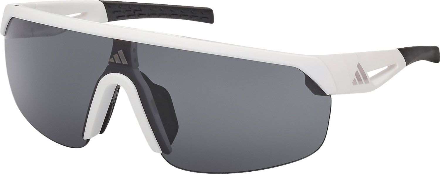 アディダス adidas SP Sunglasses サングラス 眼鏡 アイウェア フィット感 ランニング マラソン 駅伝 トレーニング 釣り セ リング 日差し 紫外線 21 A ホワイト ブラック