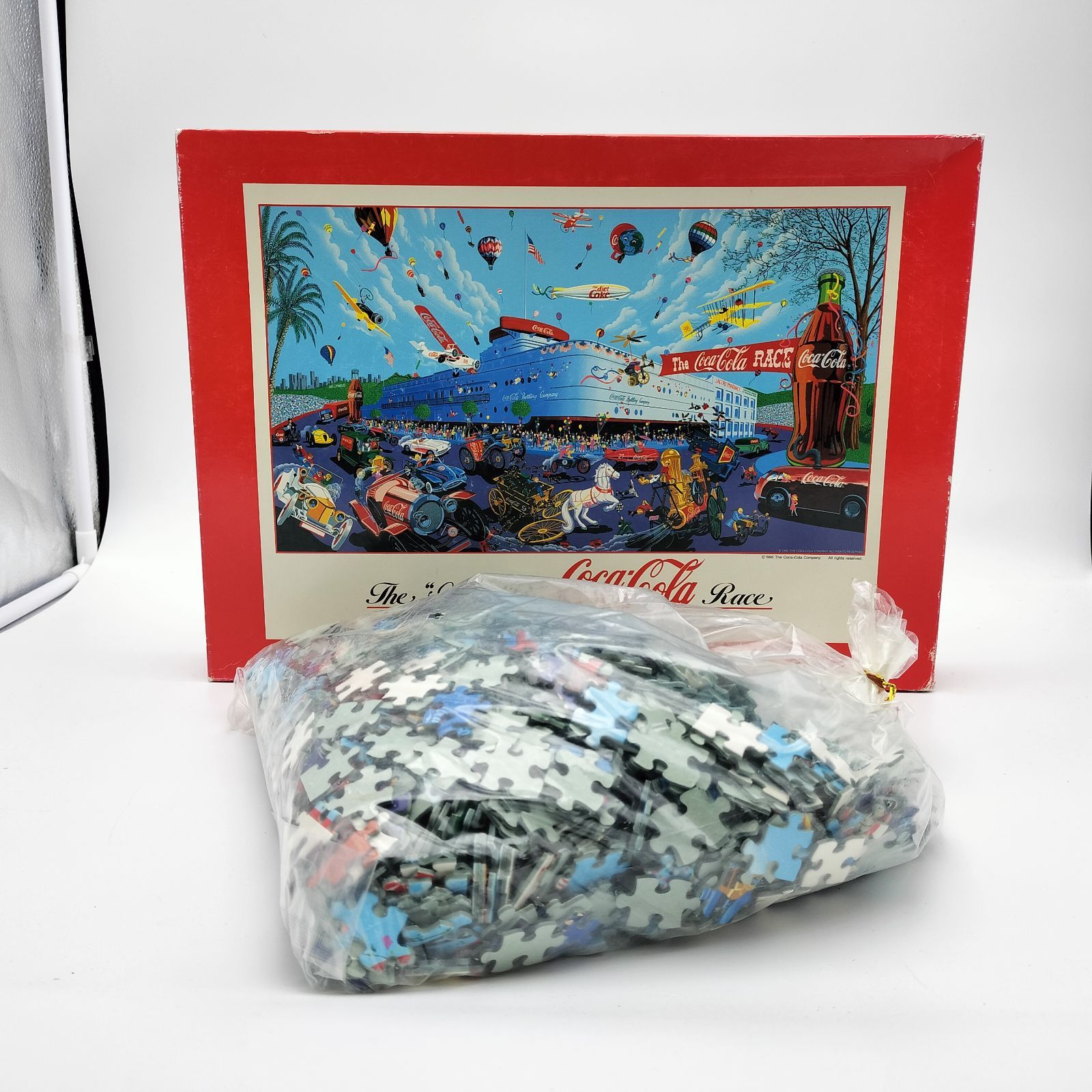 ♥ コカ コーラ 2000ピース 特大ジグソーパズル メラニー テイラー ケント作 ヴィンテージ品