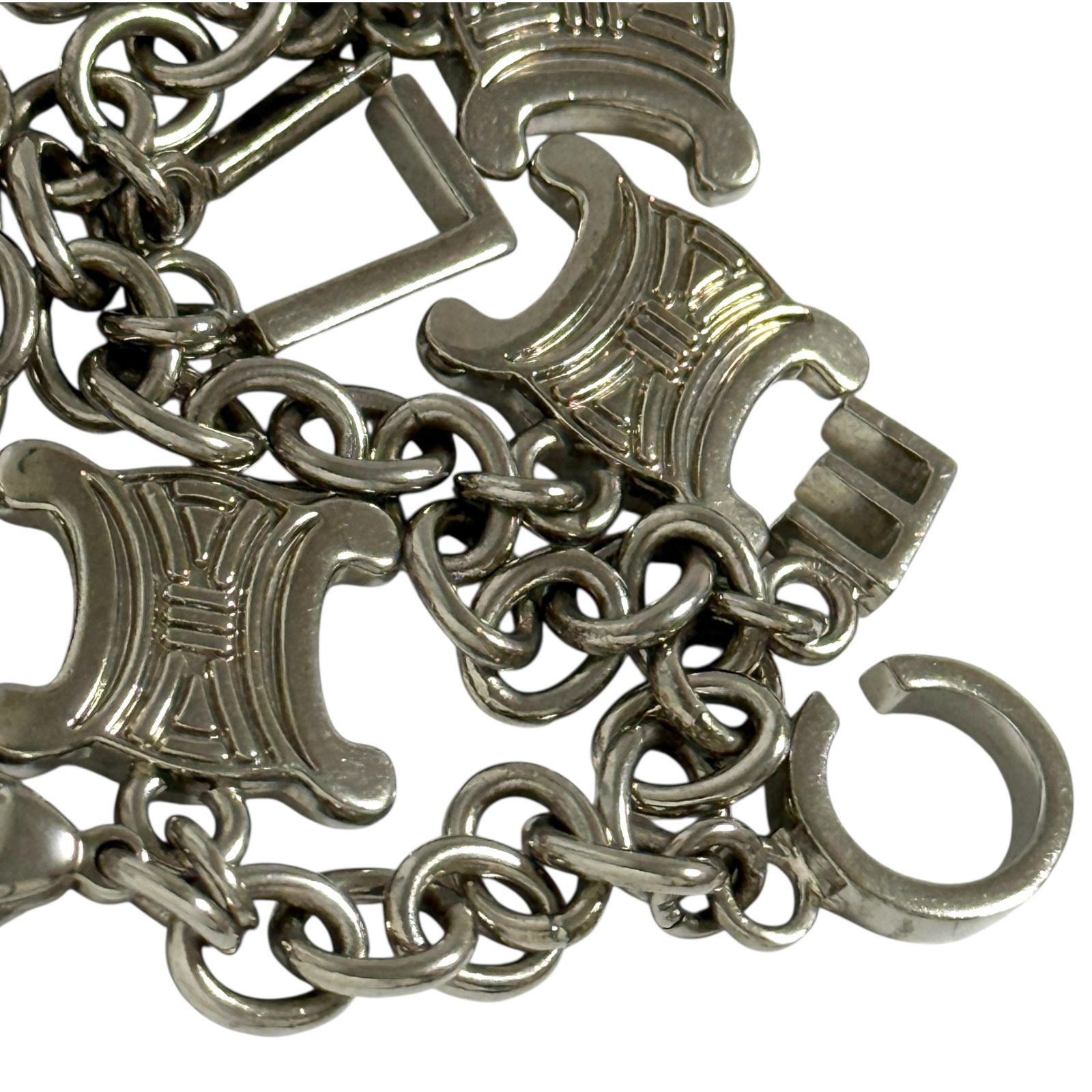  セリーヌ メンズ レディース トリオンフ チャーム ブレスレット シルバー色 ブレスレット アクセサリー