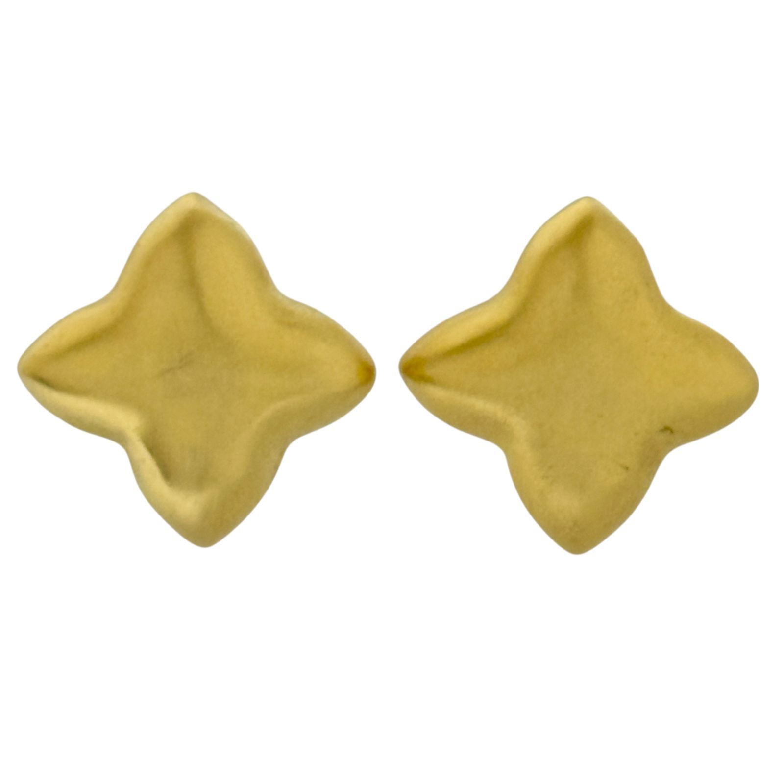 ジバンシィ レディース クリップ イヤリング ヴィンテージ ゴールド色 大ぶり