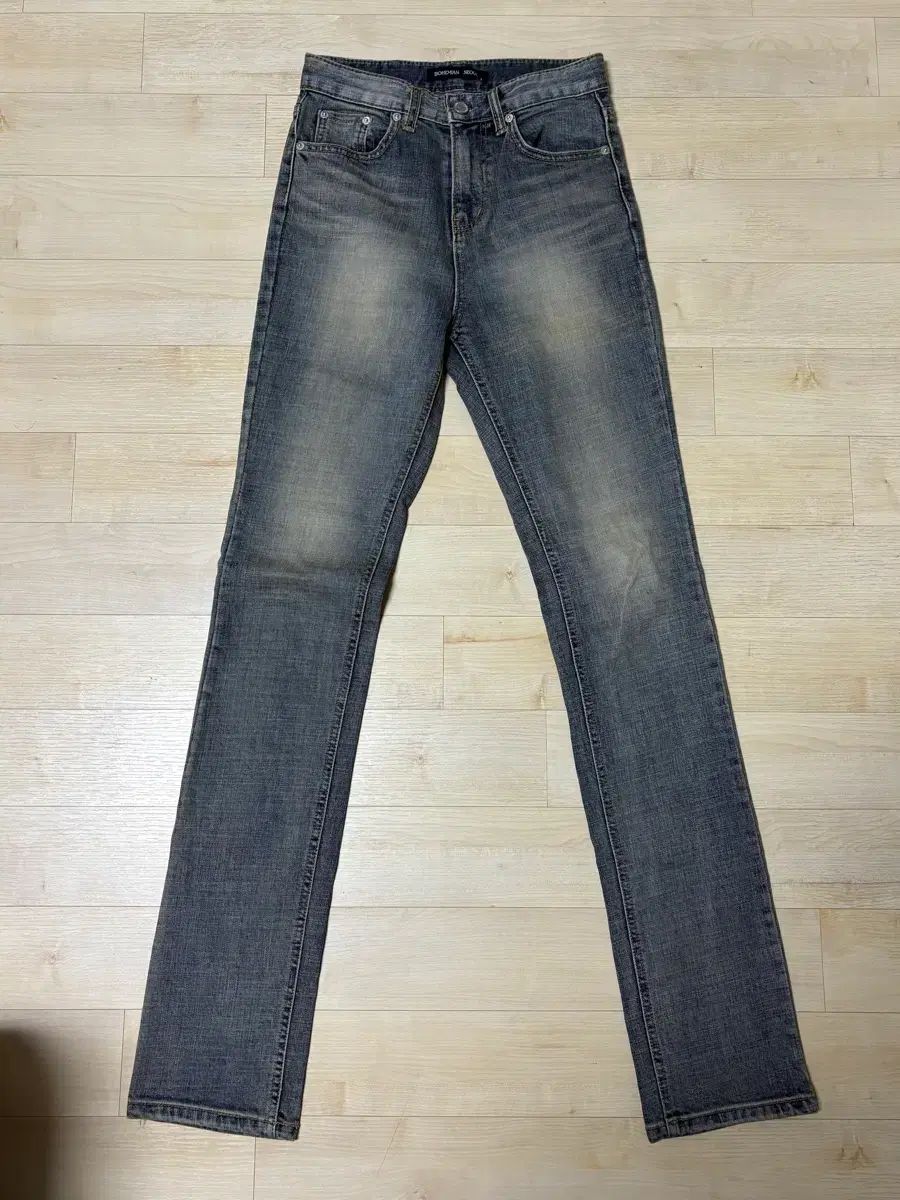 BOHEMSEO ボヘミアンソウル ハイウエスト ストレート ジーン S