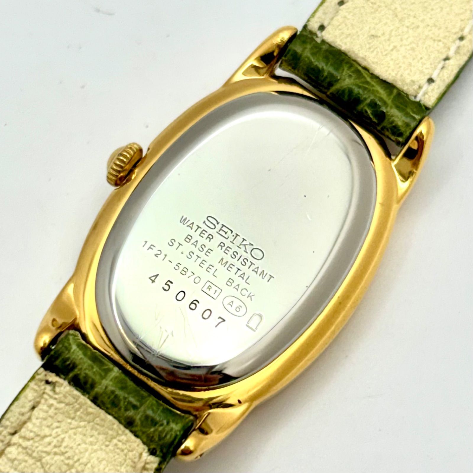 箱付/新品電池】SEIKO セイコー NOIE ノイエ ゴールドオーバル