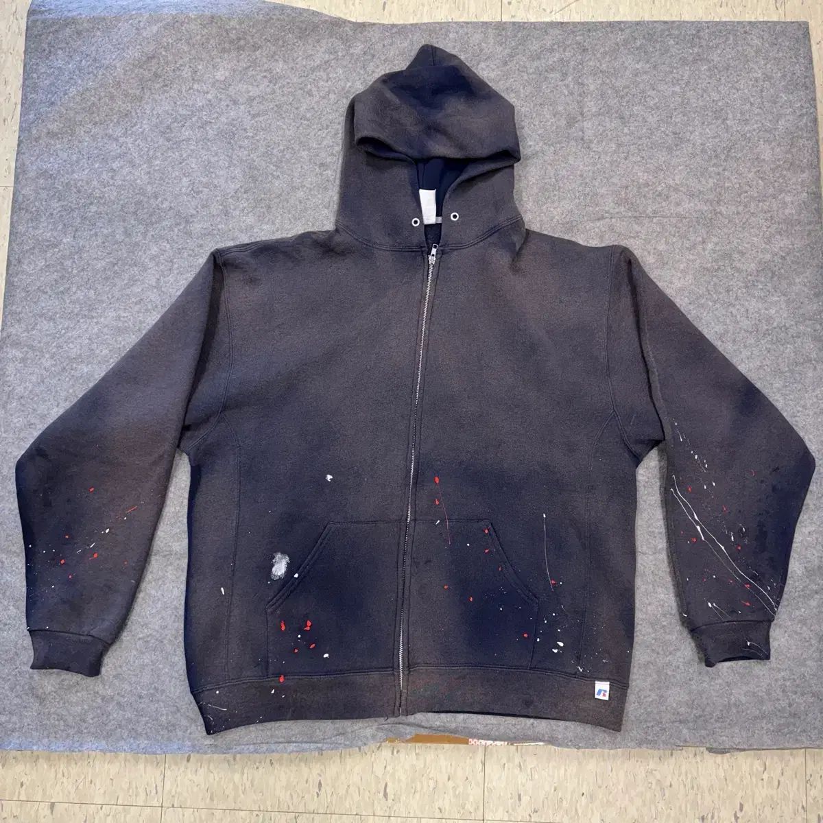 00 s ヴィンテージ ラッセル サンフェード ジップアップ