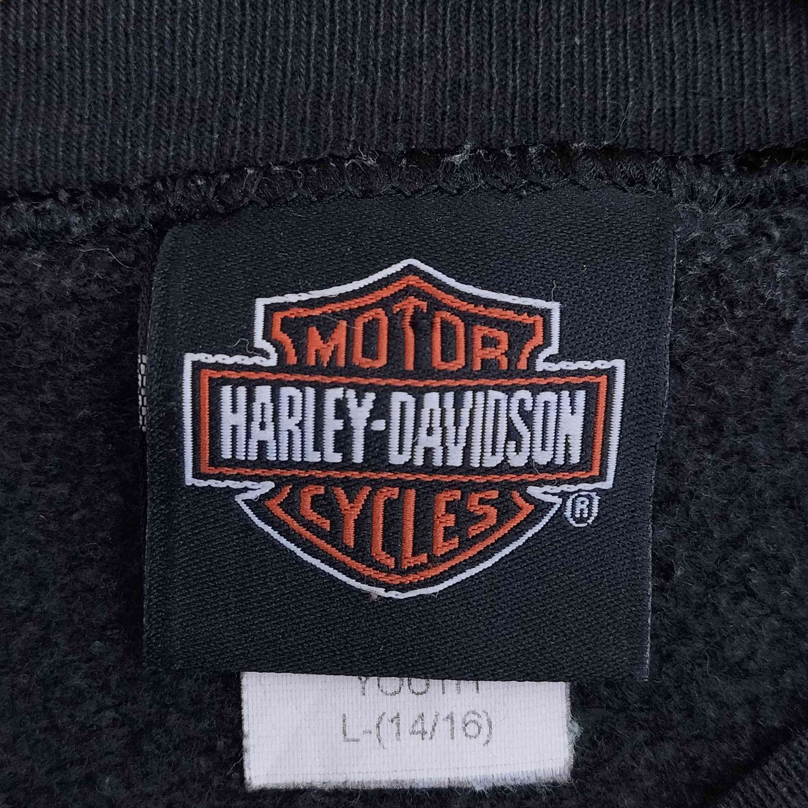 古着HARLEY-DAVIDSONハーレーダビッドソン スウェット 両面プリント ハーレーダビッドソン HARLEY-DAVIDSON 00s 両面プリント クルーネック