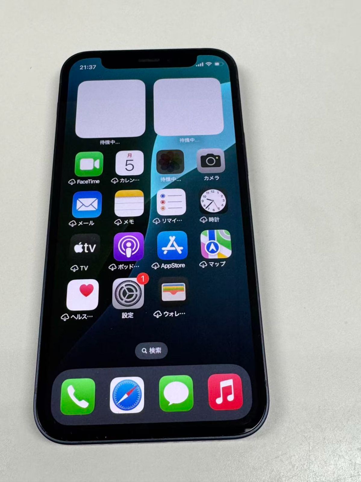 電池 SIMフリー iPhone 12 mini 128 GB ブラック