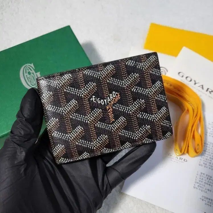 フルセット ゴヤール インサート BIG V d カードウォレット ブラック