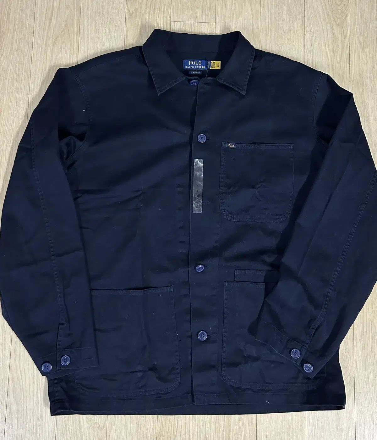 ポロラルフローレン ツイル チョア ジャケット ネイビー L サイズ