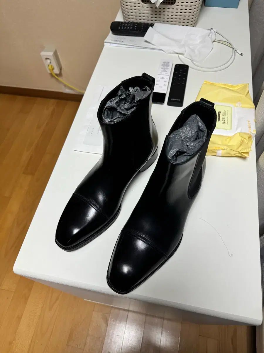 トムフォード エルカン チェルシー ブーツ ブラック 8