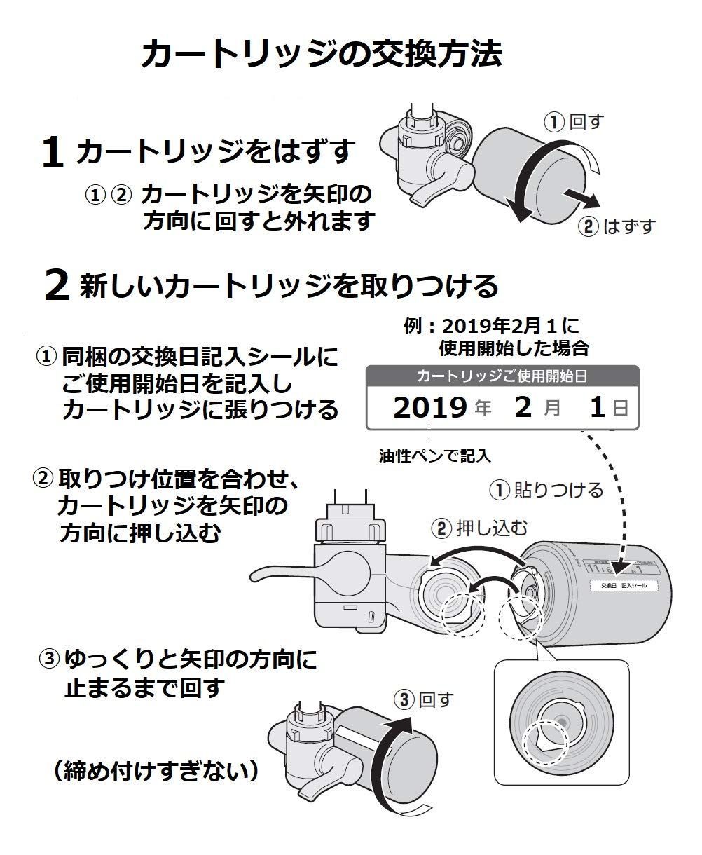 パナソニック 浄水器カートリッジ