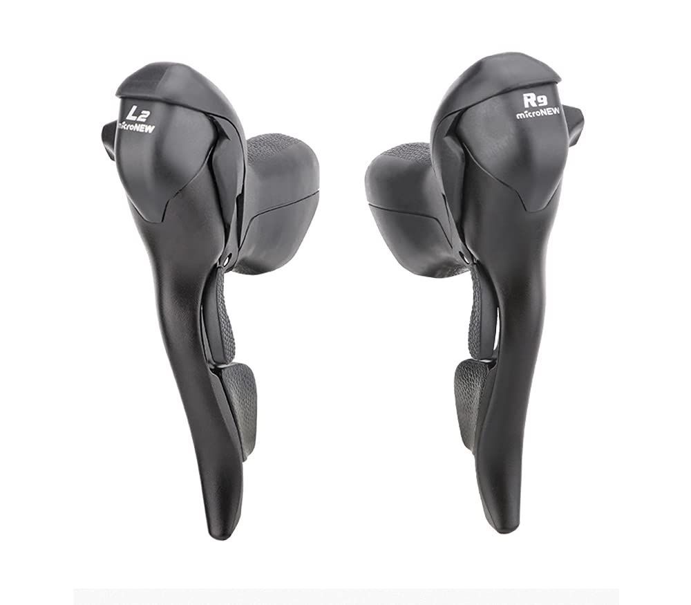 Micro シフター デュアルコントロールレバー 2 7 3 8 9 スピード トリップシフター ロードバイク ディレイラー シマノSTIレバーセット対応 27 S