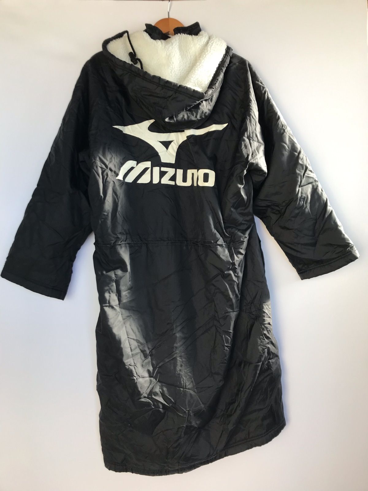 MIZUNO 裏ボアベンチコート メンズ O ブラック 3082202512270030