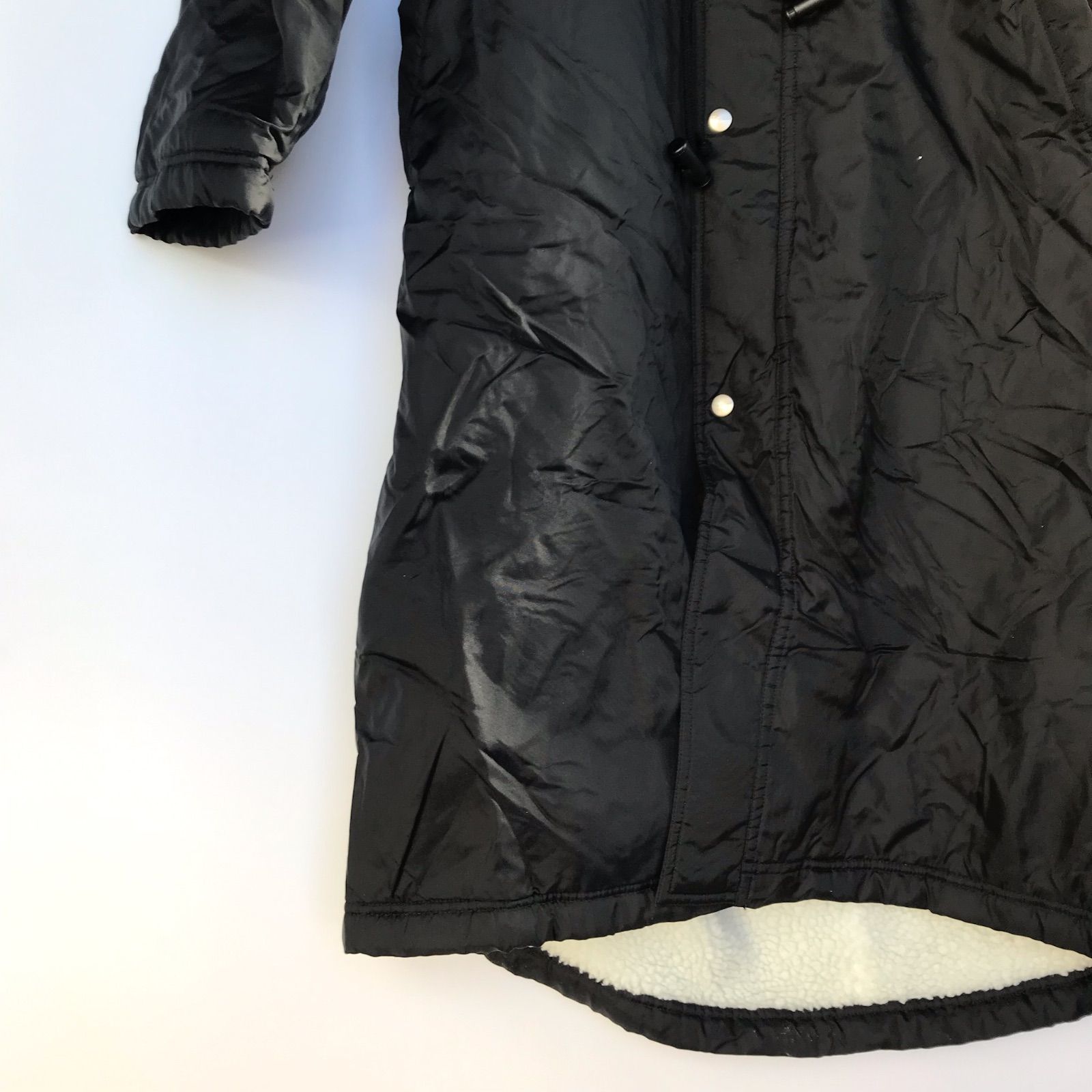 【XL】MIZUNO ミズノ ベンチコート ボア裏地 ブラック MIZUNO 裏ボアベンチコート メンズ O ブラック 3082202512270030