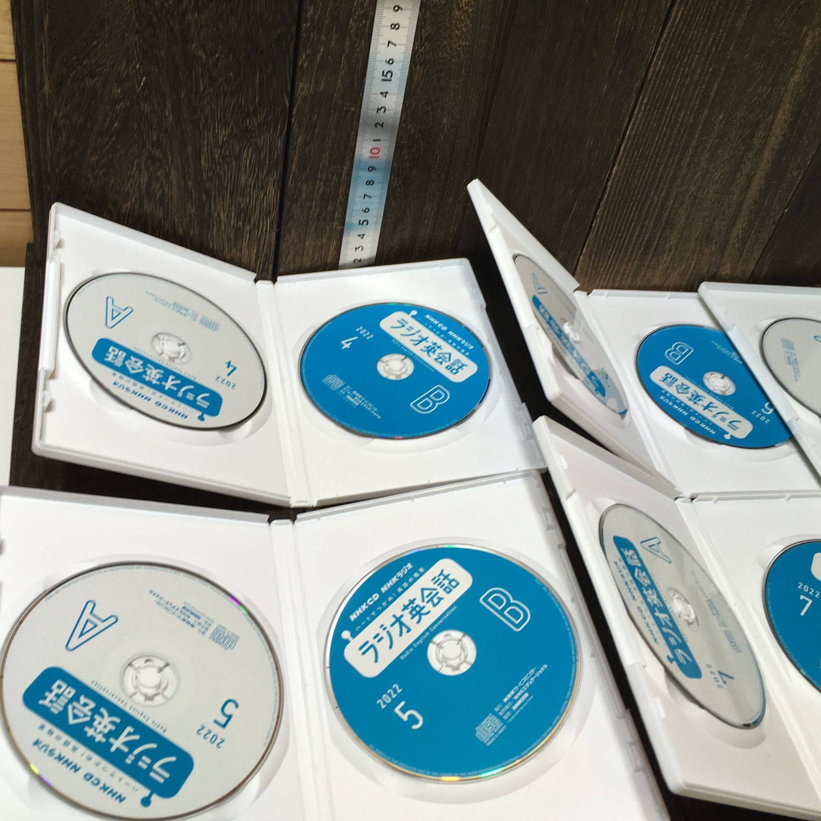 NHKラジオ ラジオ英会話 2022年 CD付き セット - メルカリ