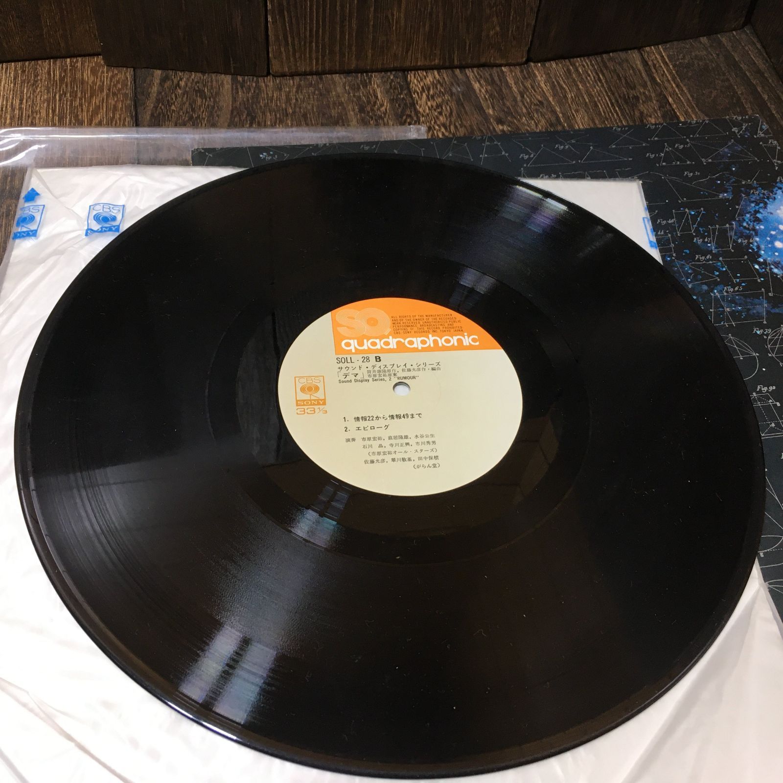 デマ DUMA LP レコード 4チャンネル 佐藤允彦 筒井康隆 SONY ジャズ ナウ 邦楽 レコード CD DVD ブルーレイ