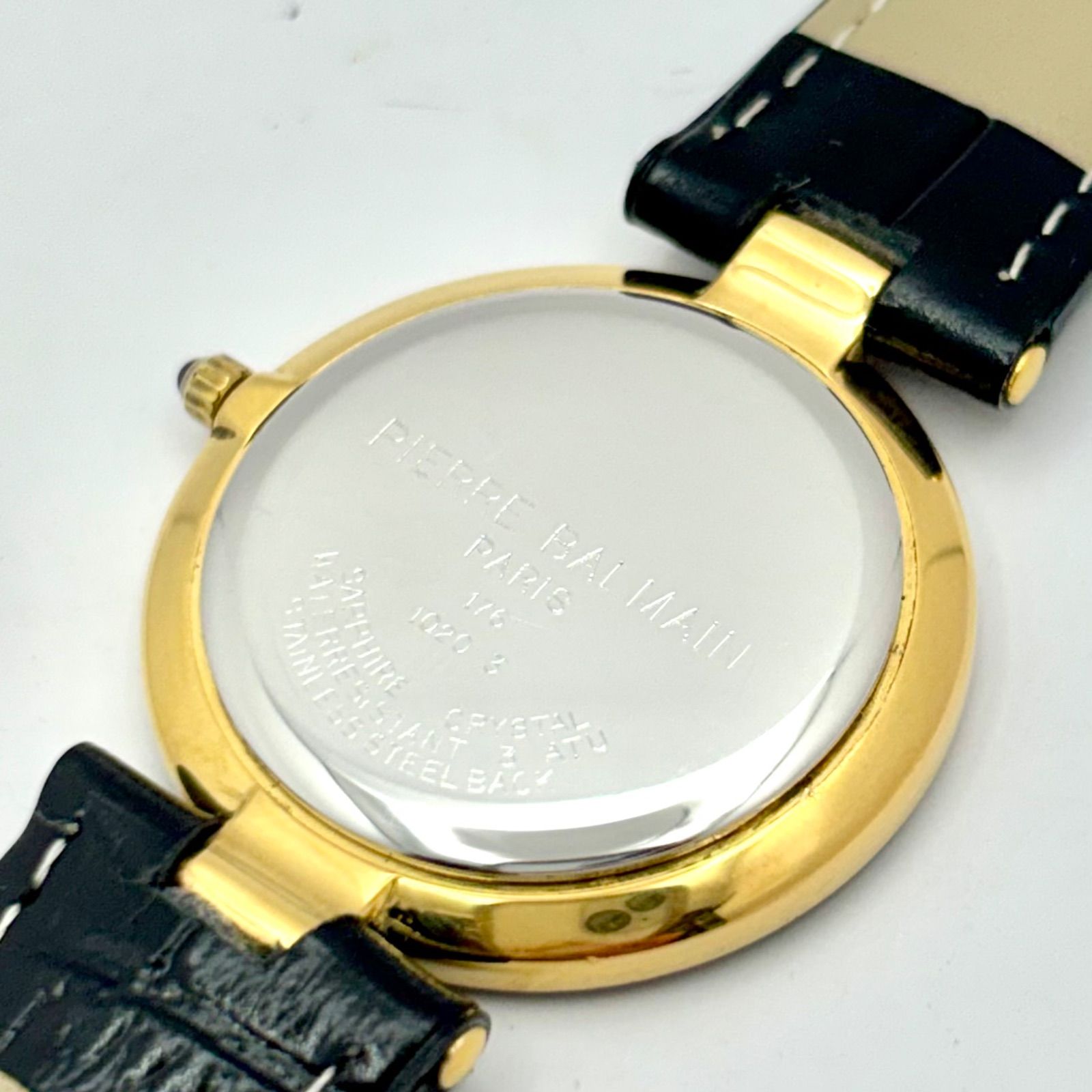 箱付/新品電池】PIERRE BALMAIN ピエールバルマン メンズ ローマン