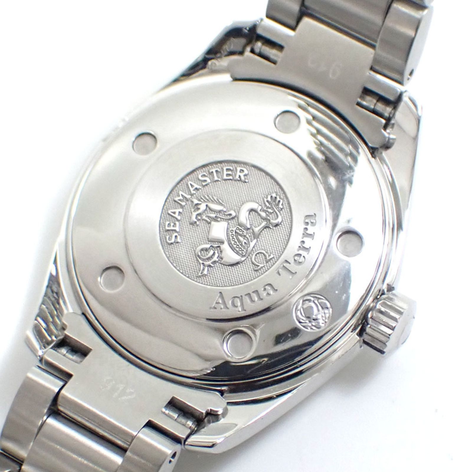 オメガ 腕時計 シーマスター アクアテラ レディース クォーツ SS