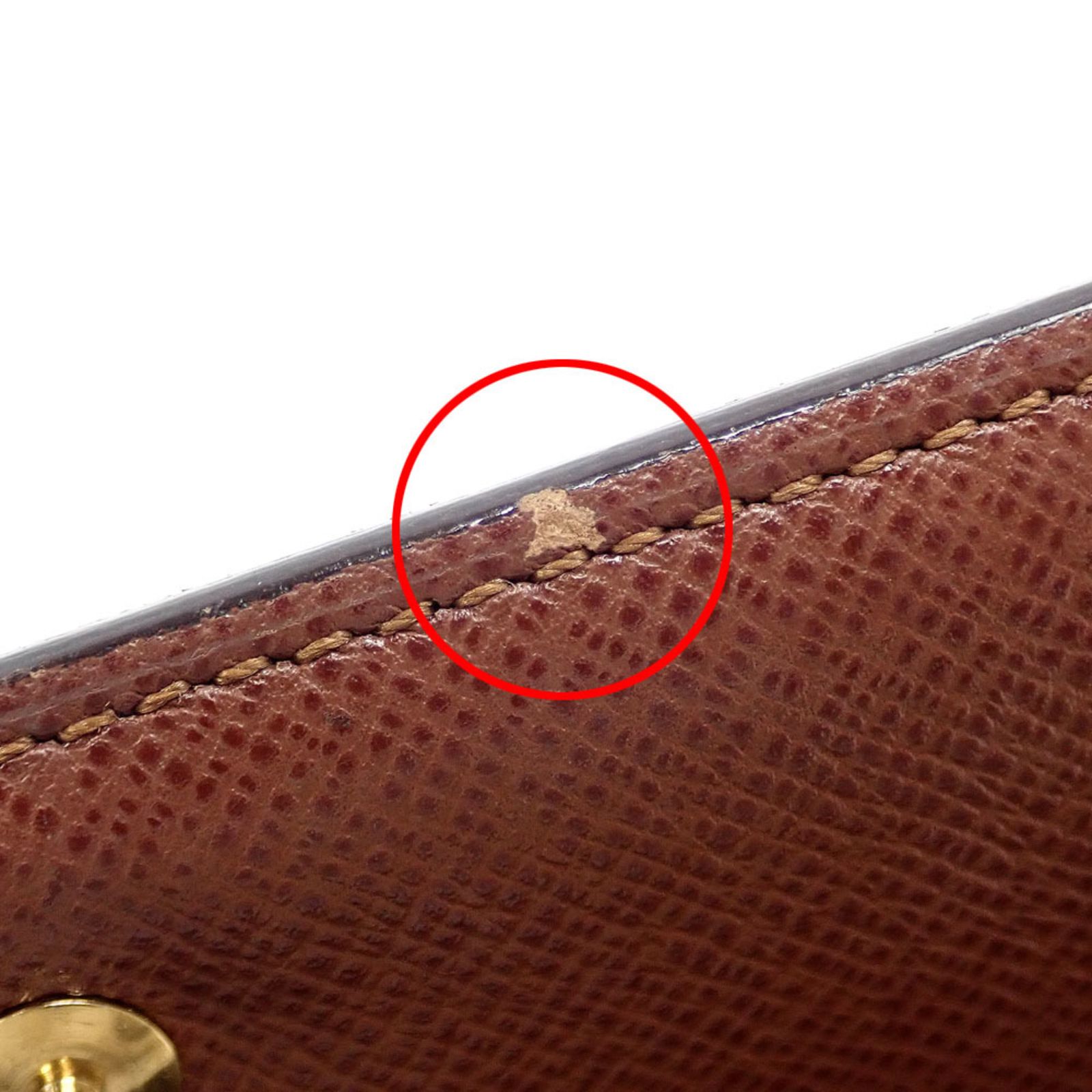  ルイ ヴィトン Louis Vuitton 二つ折り財布 モノグラム ポルト モネ ビエ トレゾール レディース M 61730 イニシャル入り 二つ折り財布 折り財布