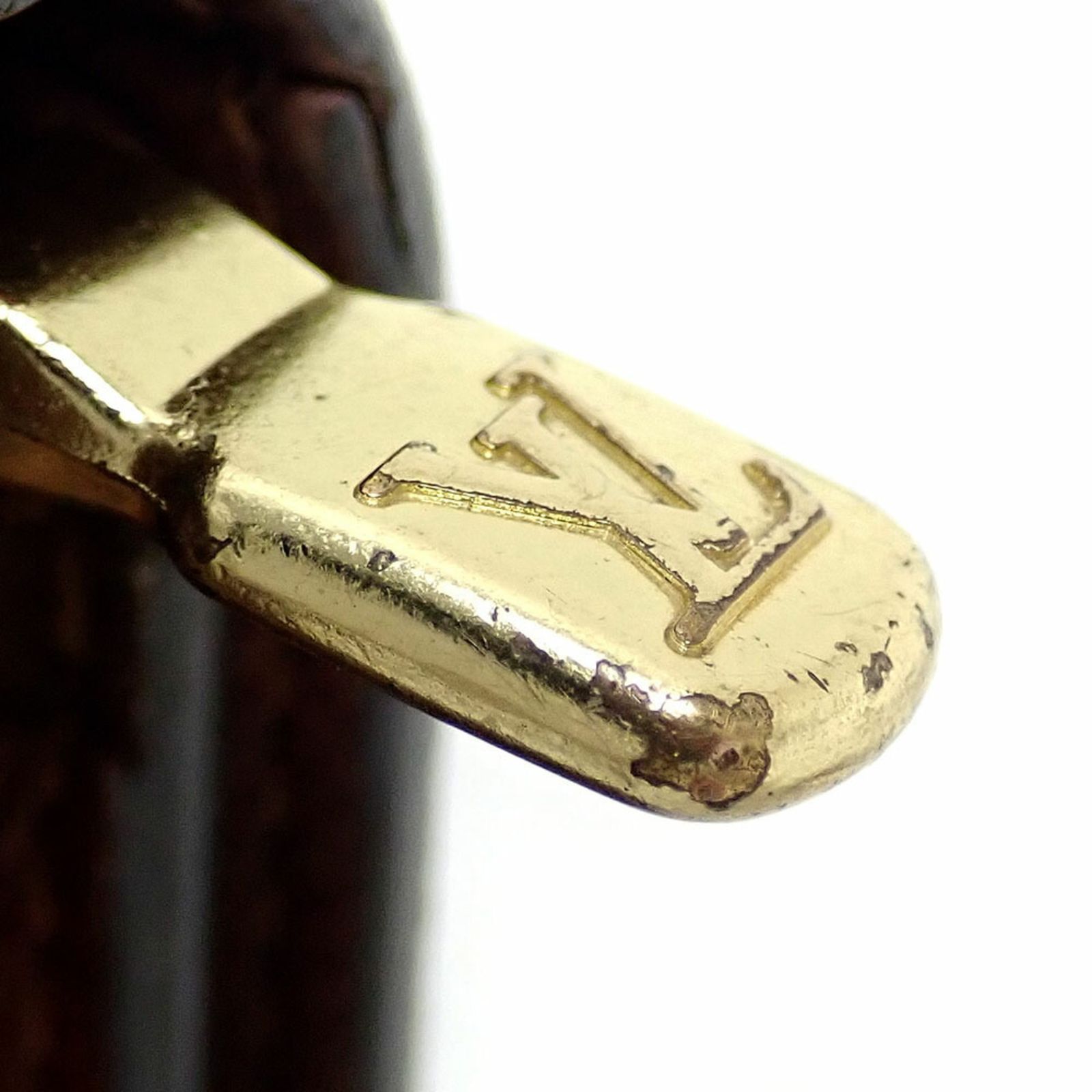 中古 ルイ・ヴィトン 二つ折り財布 モノグラム ポルト モネ ビエ トレゾール レディース M61730 イニシャル入 ルイ・ヴィトン(Louis Vuitton) ルイ・ヴィトン 二つ折り財布