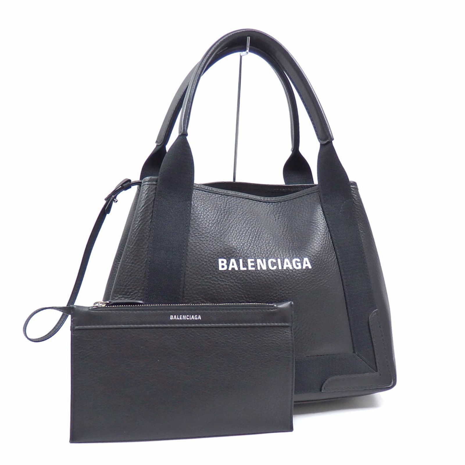バレンシアガ(Balenciaga) バレンシアガ トートバッグ ネイビーカバス 