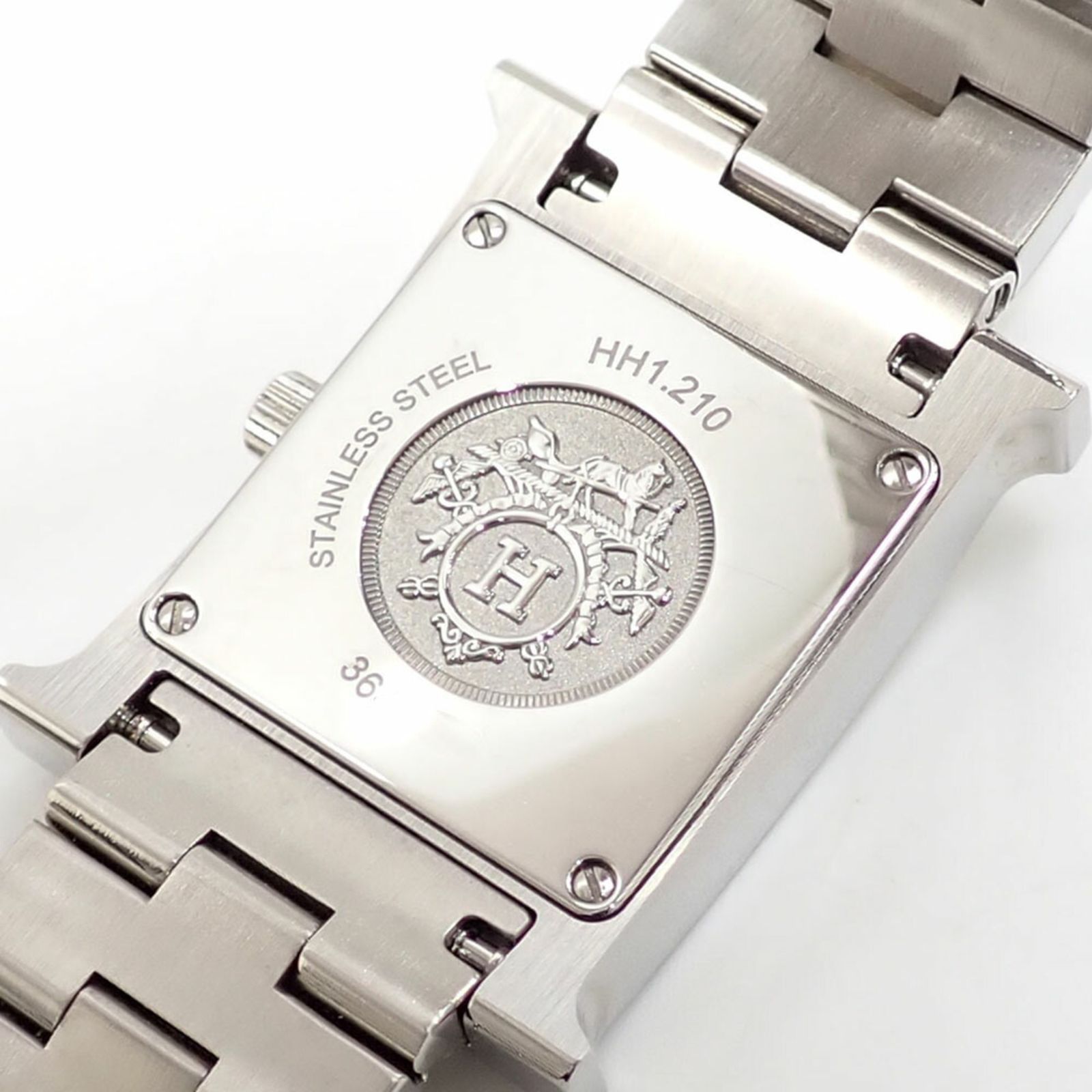 エルメス 腕時計 Hウォッチ レディース クォーツ SS HH 1 210 電池式 腕時計(クォーツ) 腕時計(アナログ) 時計