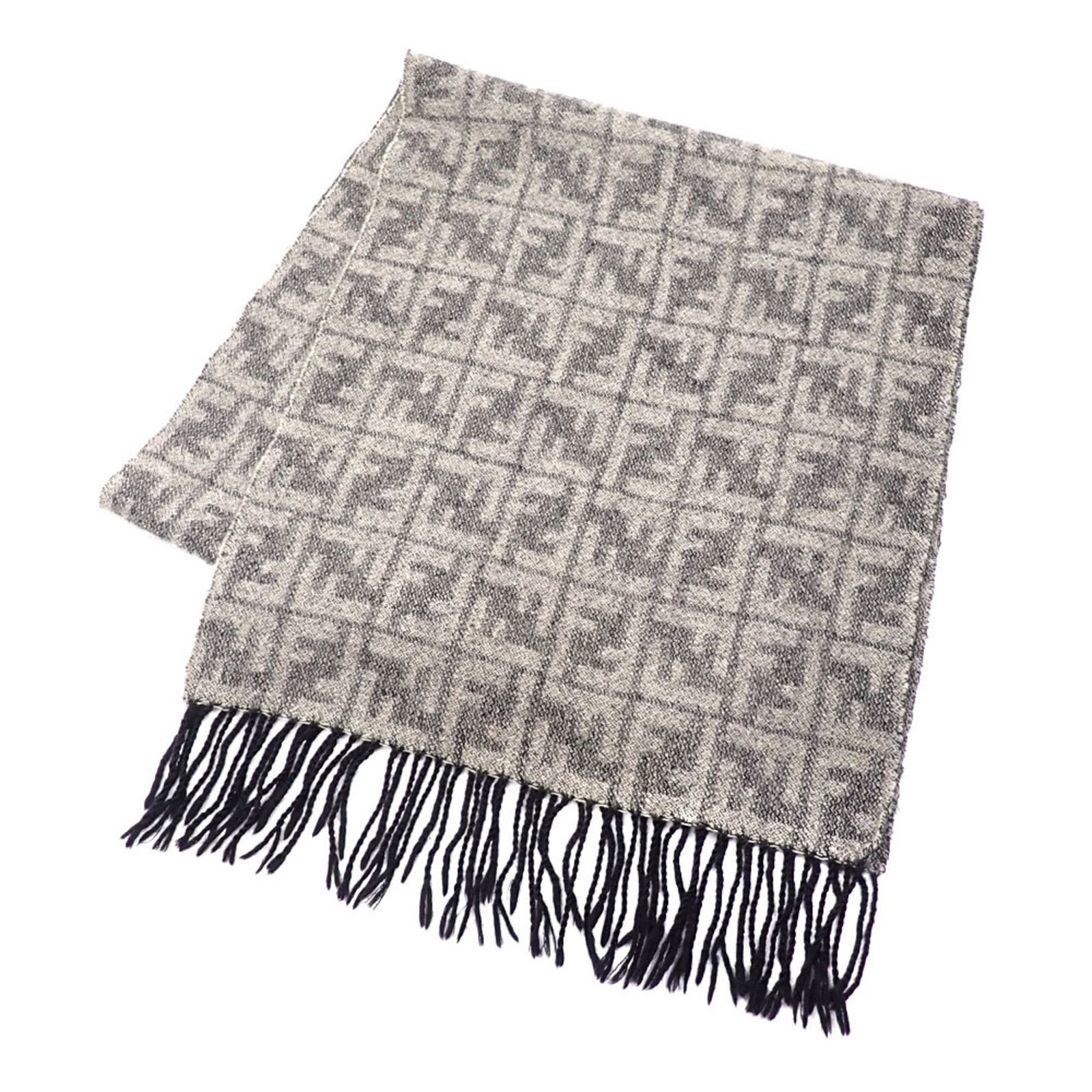 フェンディ(Fendi) フェンディ マフラー レディース ウール グレー