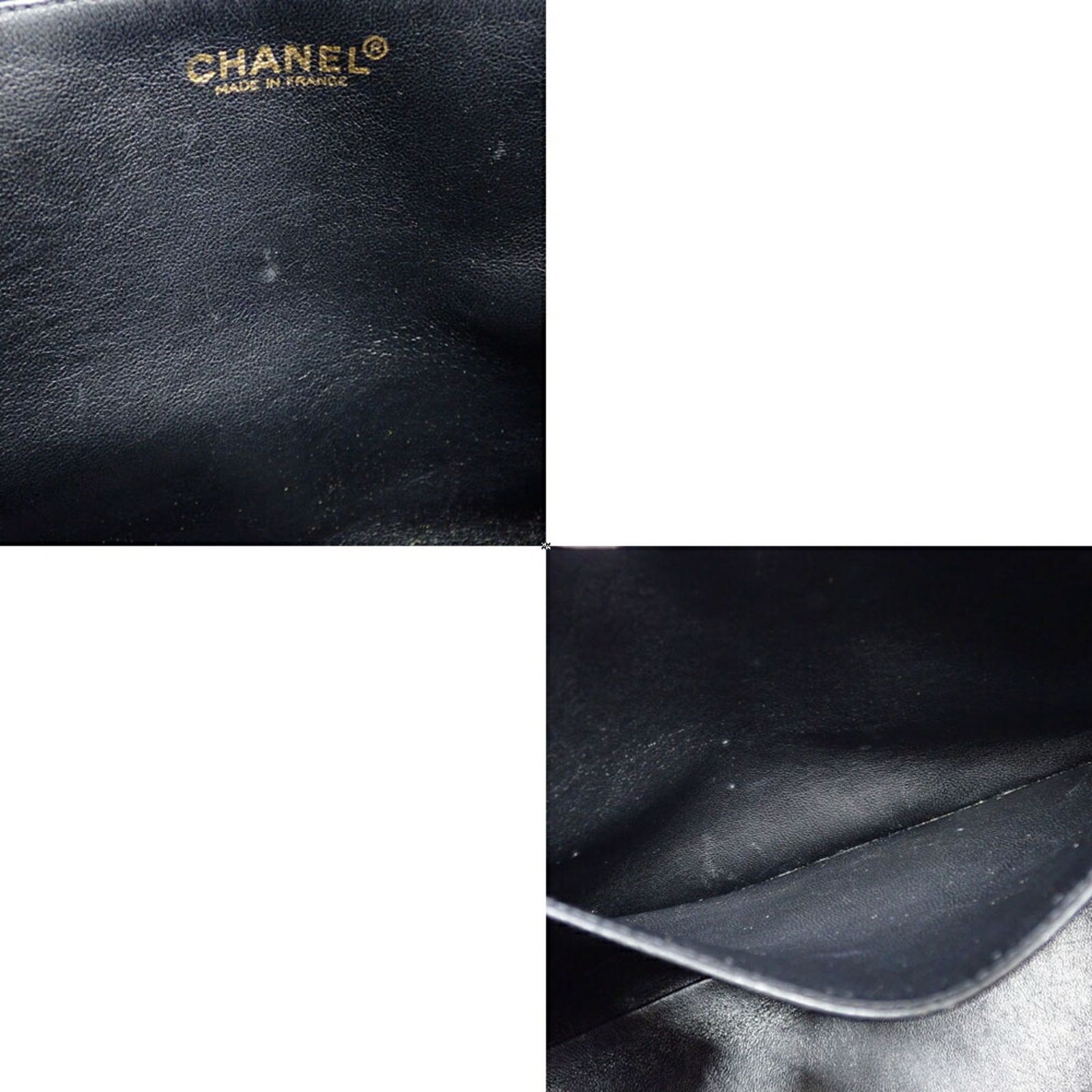 中古 シャネル チェーントートバッグ マトラッセ レディース ブラック 黒 ラムスキン A12811 ショルダー 肩掛け ココマーク レザー ゴールド シャネル(Chanel) シャネル チェーントートバッグ マトラッセ