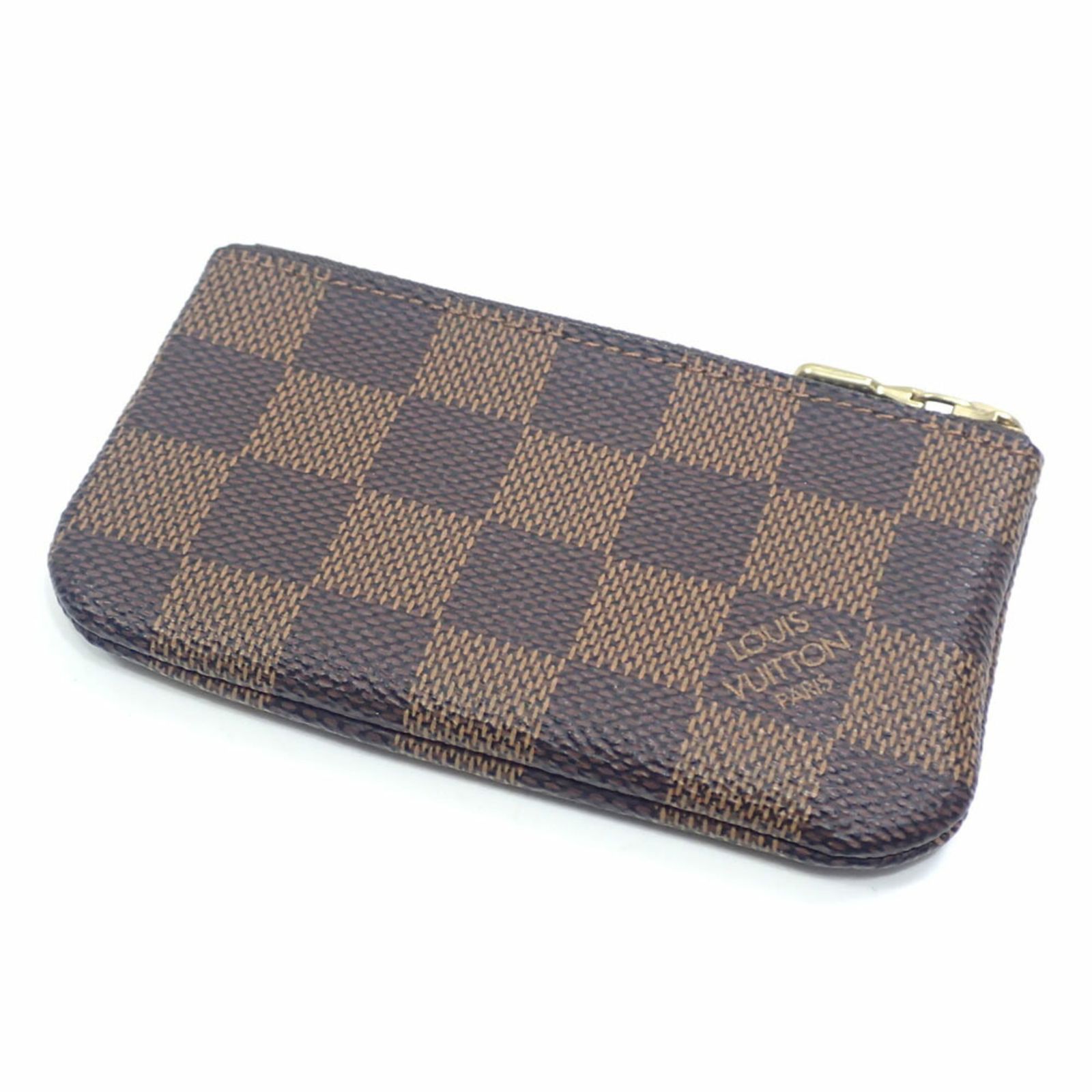 ルイ ヴィトン Louis Vuitton コインケース兼キーケース ダミエエベヌ ポシェット クレ レディース N 62658 鍵入れ 小銭入れ