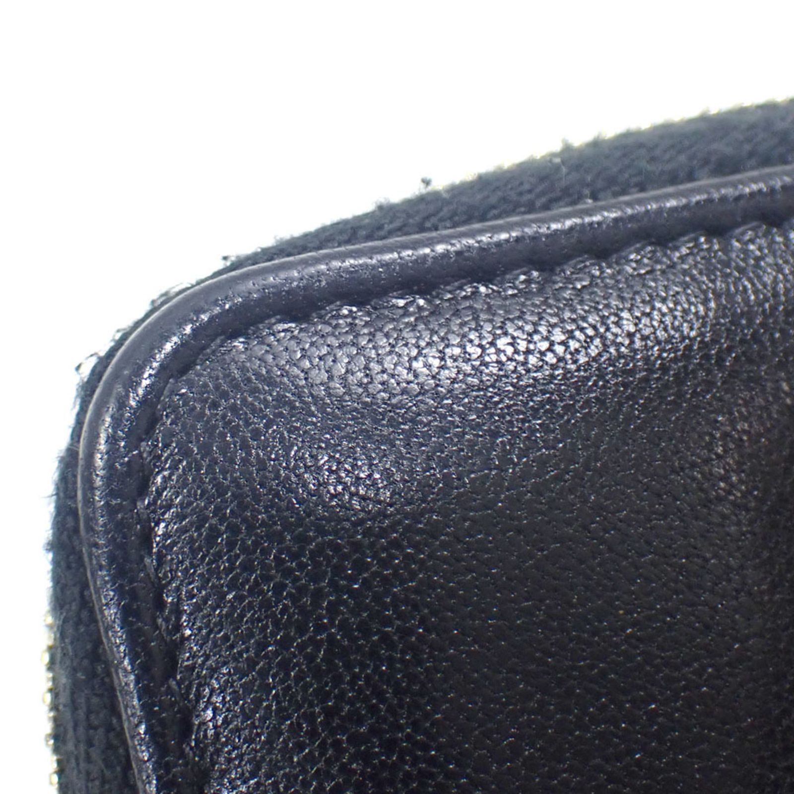 CHANEL シャネル ケース ココマーク レザー 黒 ユニセックス 美品CHANEL ☆ココマーク黒 レザー カードケース