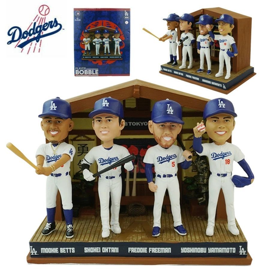 東京シリーズ モデル ボブルヘッド 5インチ FOCO 2025 TOKYO SERIES BOBBLE 大谷翔平 山本由伸 ベッツ フリーマン メジャー リーグ ベースボールマスコット フィギュア グッズ ミニ 12 7 cm シリアルナンバー