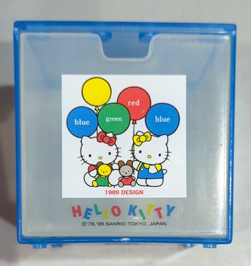 サンリオ ハローキティ25周年 歴代デザイン スタッキングチェスト 1989