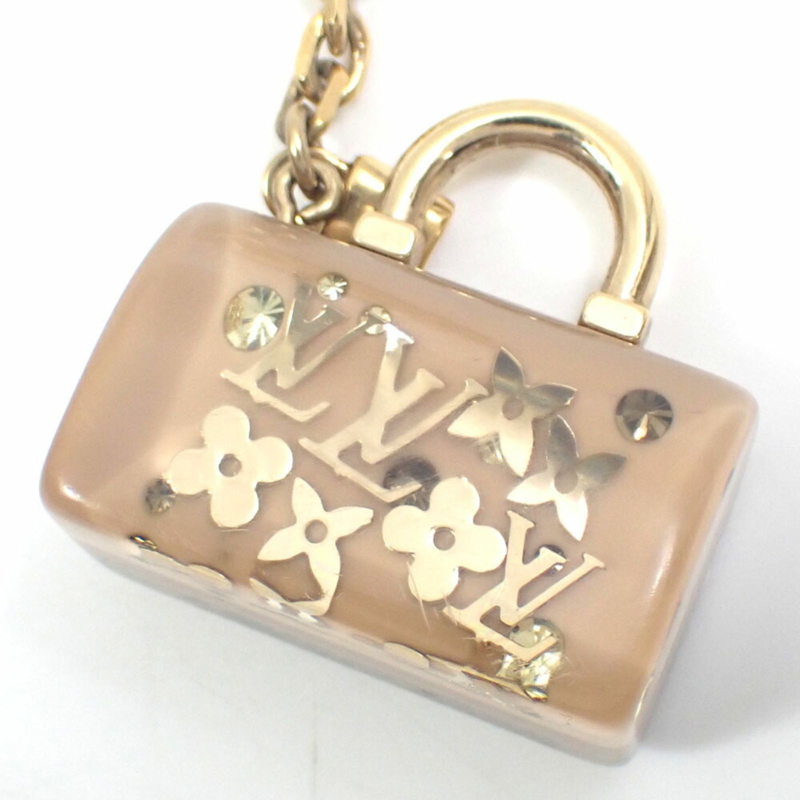 ルイヴィトン　アンクルージョン　ポルトクレ・スピーディベージュ　キーホルダー 12060379.jpg