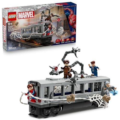 レゴ LEGO マーベル スパイダーマン vs ドクター オクトパス 地下鉄編 おもちゃ 玩具 プレゼント ブロック 男の子 女の子 子供 9歳 10歳 11歳 小学生 グッズ フィギュア 対戦 ロボット 76321 m