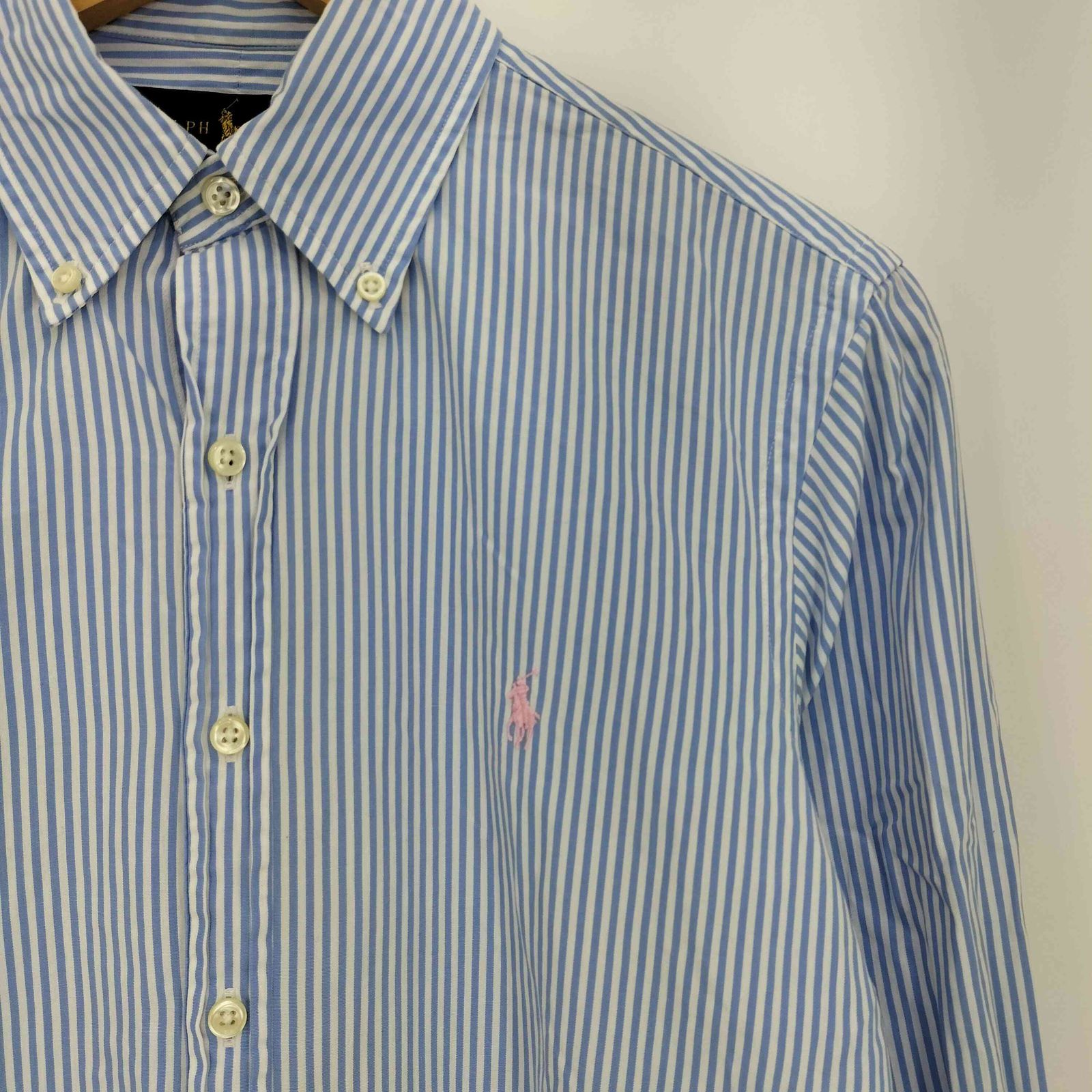 ラルフローレン RALPH LAUREN 現行タグ CLASSIC FIT ストライプ ポニー